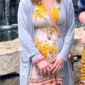 Knee high dress with pockets